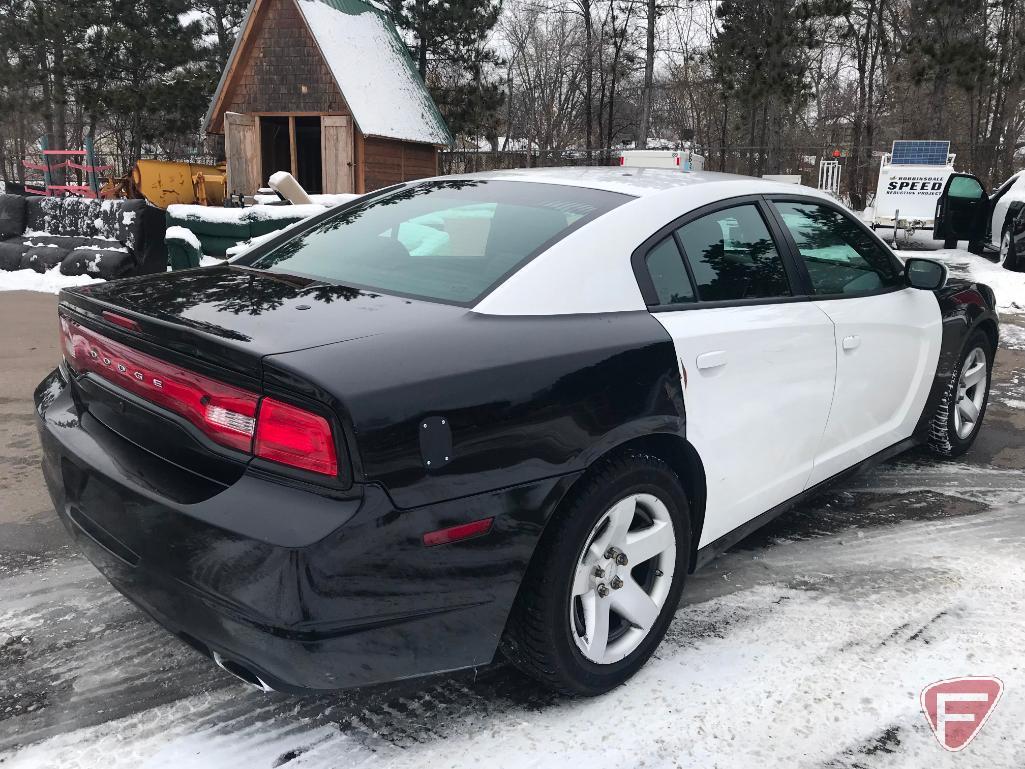 2012 Dodge Charger Passenger Squad Car, VIN # 2C3CDXAT3CH226508