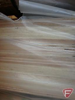 24"x24" poly coated plywood panels