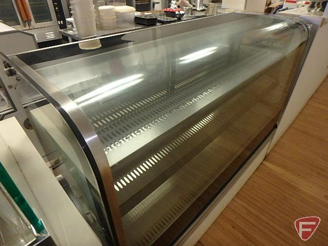 Vollrath RDE8260 refrigerated cube countertop display case approx. 5 years old