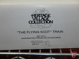 Dept. 56 Heritage Village Collection handpainted porcelain and resin accessories
