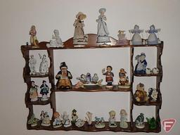Shelf and contents: knick-knacks; 36"Wx24"H