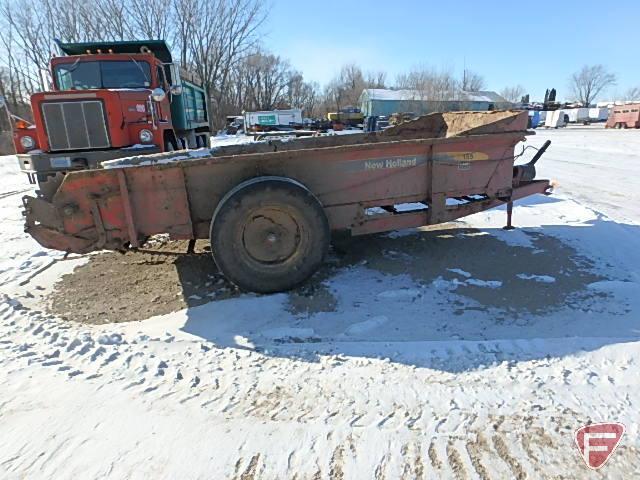 2012 New Holland 155 manure spreader, with slop gate, 540 PTO