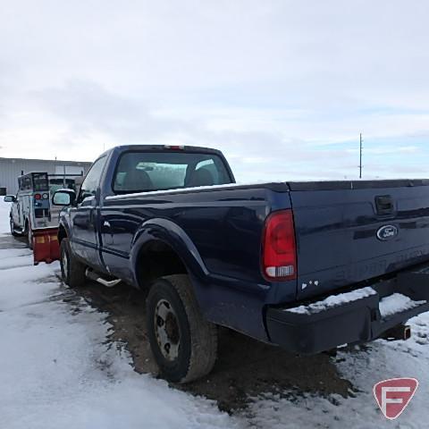 2006 Ford F-350 Super Duty Pickup Truck, VIN # 1FTWF31556EA19384