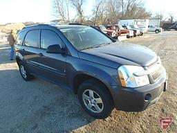 2008 Chevrolet Equinox Multipurpose Vehicle (MPV), VIN # 2CNDL23F386288423