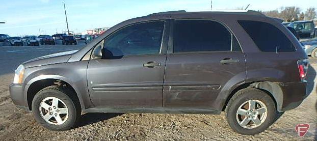 2008 Chevrolet Equinox Multipurpose Vehicle (MPV), VIN # 2CNDL23F386288423