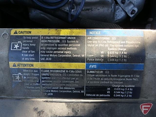 2007 Chevrolet Impala Passenger Car, VIN # 2G1WB58KX79376947