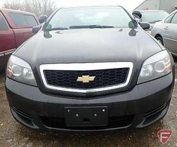 2013 Chevrolet Caprice Passenger Car, VIN # 6G1MK5U20DL807672