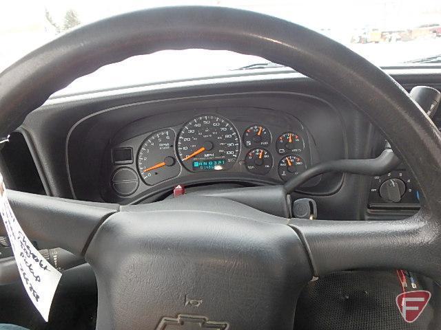 2001 Chevrolet Silverado Pickup Truck, VIN # 1GCEC14W21Z266358