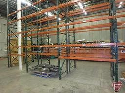 Pallet racking: (6) 240"X42" uprights and (47) 97" crossbars