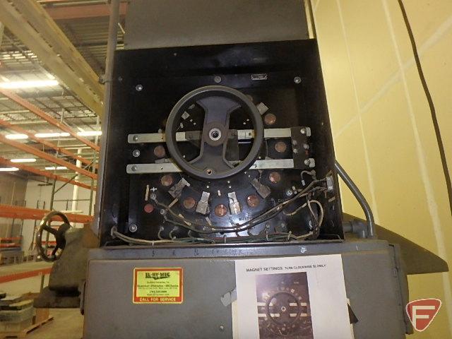 Mattison surface grinder, sn 17296