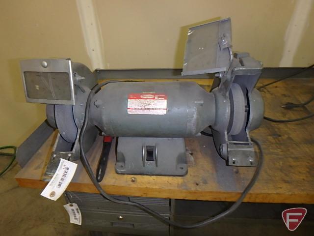 Dayton bench grinder, 115V