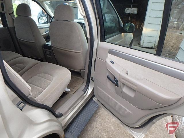 2004 Ford Explorer Multipurpose Vehicle (MPV), VIN # 1FMZU73K04ZA43994