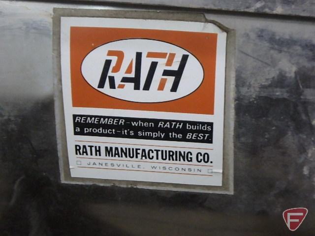 Rath Mfg. 2 basin metal sink