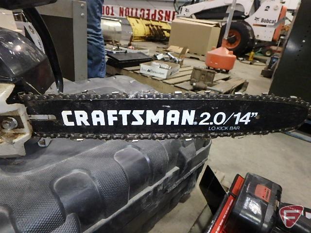 Craftsman 14" gas chainsaw, sn 1L036I911