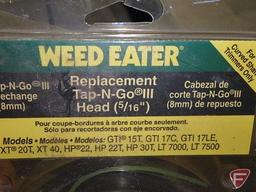 (3) Weed Eater replacement tap-n-go heads