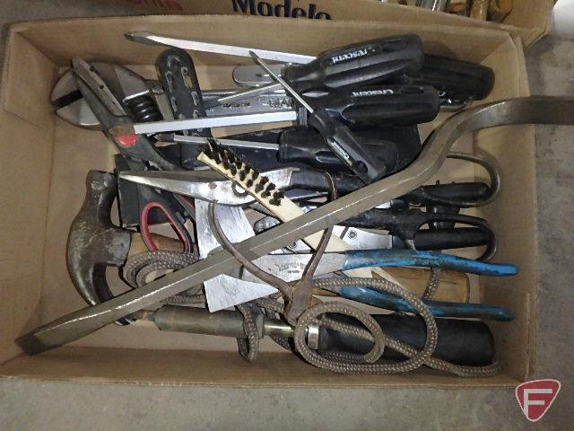 Sockets, pry bars, Crescent screwdrivers, soldering iron, torque wrench, Trail Hunter