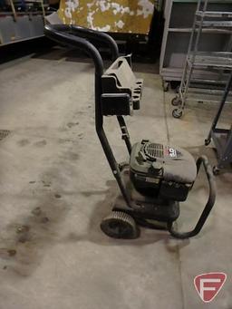 Excell 2300psi pressure washer with 6hp gas engine; no wands or hose