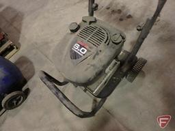 Excell 2300psi pressure washer with 6hp gas engine; no wands or hose