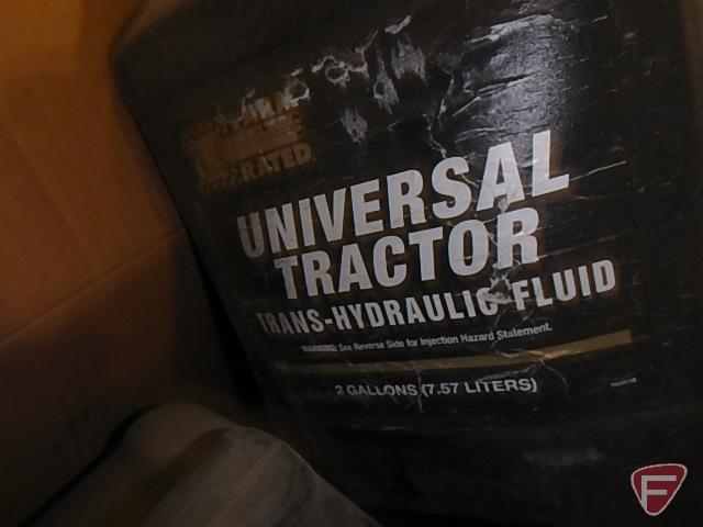 (4) transmission hydraulic fluid; all partials, approx. 5 gallons total