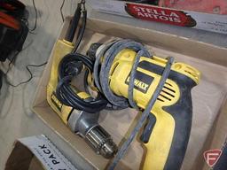 DeWalt DWD110 3/8" drill and DeWalt DW103 drill