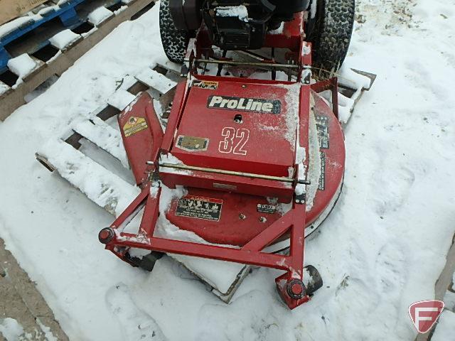 Toro ProLine 32 walk behind self propelled commercial lawn mower