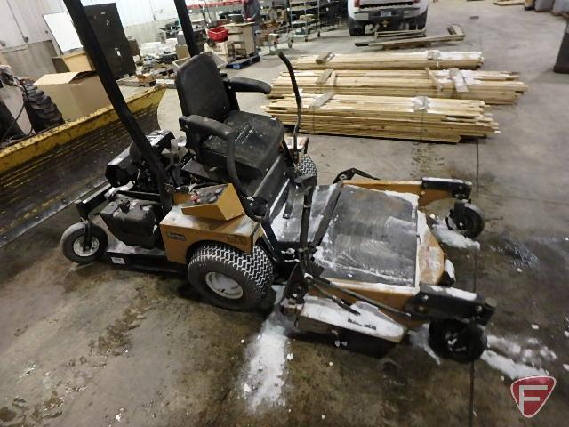 Woodsman Machine 6210 zero turn riding lawn mower, 54" deck, liquid cooled,