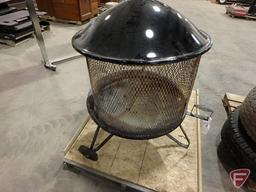 Mobile outdoor fire pit