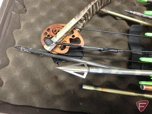 Browning Heat compound bow, 30in draw length, 60lb draw