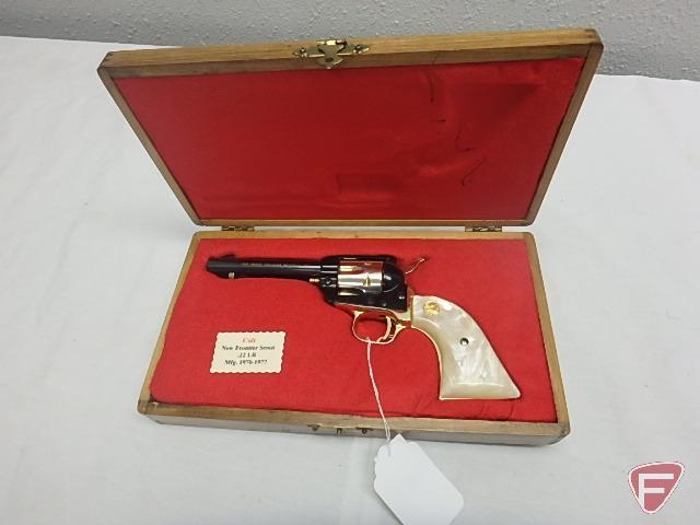 Colt New Frontier Scout Arizona Territorial Centennial .22LR single action revolver