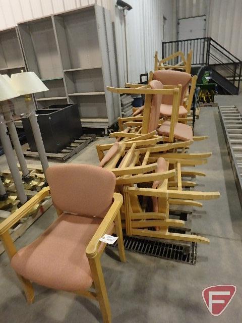 (23) office reception chairs