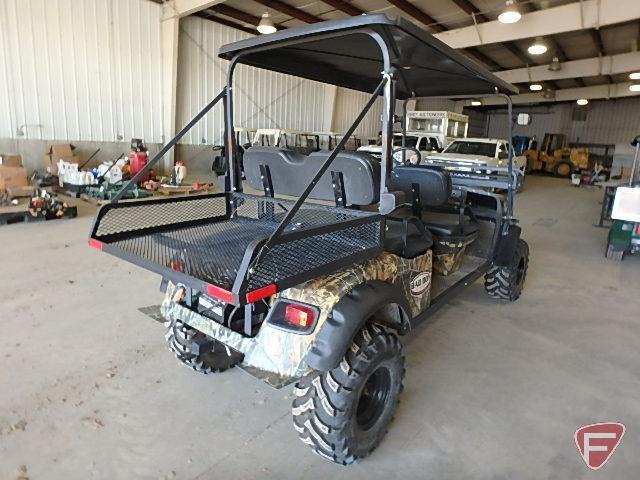 Bad Boy electric 4x4 4-passenger buggy, camouflage, SN: 52ps96t38an001031