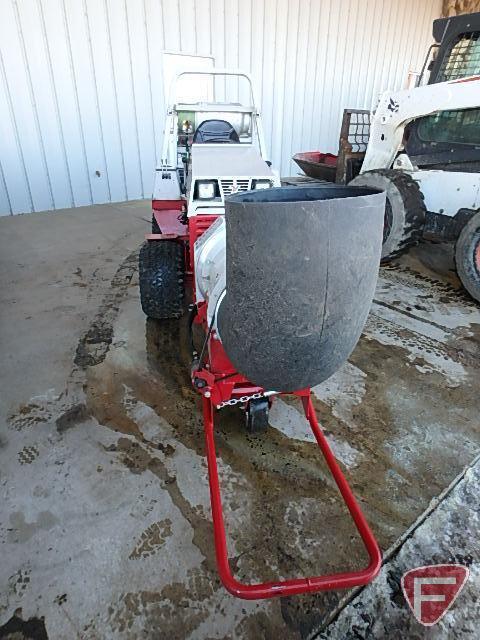 Ventrac 4500Z dual fuel compact tractor, 182 hrs showing, SN: 4500Z-AJ02163