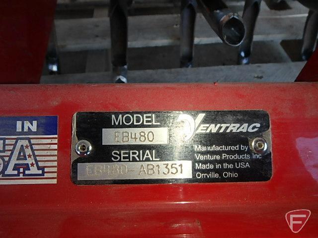 Ventrac 4500Z dual fuel compact tractor, 182 hrs showing, SN: 4500Z-AJ02163