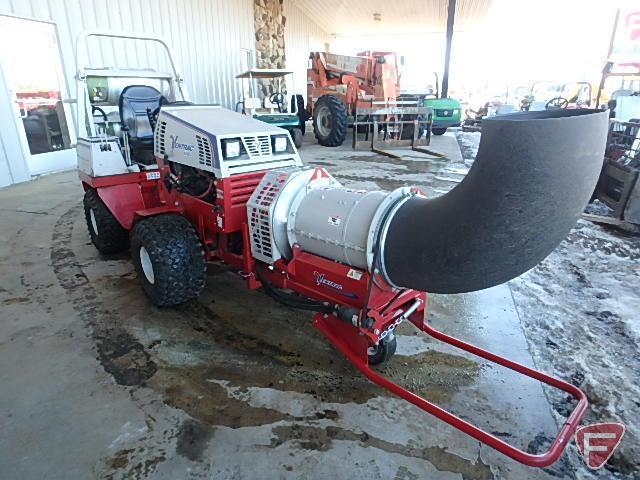 Ventrac 4500Z dual fuel compact tractor, 182 hrs showing, SN: 4500Z-AJ02163