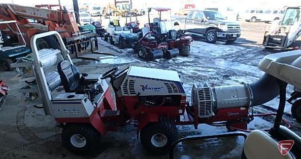 Ventrac 4500Z dual fuel compact tractor, 182 hrs showing, SN: 4500Z-AJ02163