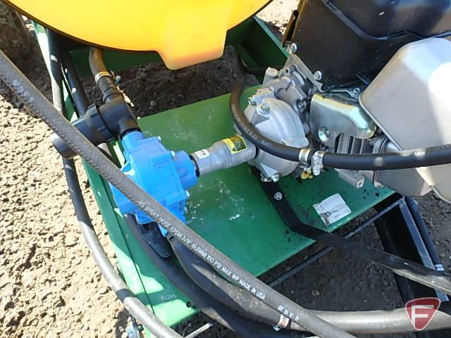 2017 Demco 150 gallon pull-behind sprayer, hand sprayer, 10' boom, SN: 5301038