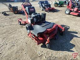 Toro MS-Float hydro 52" walk behind mower with sulky, Kawasaki 18.5 HP engine, 595 hrs showing