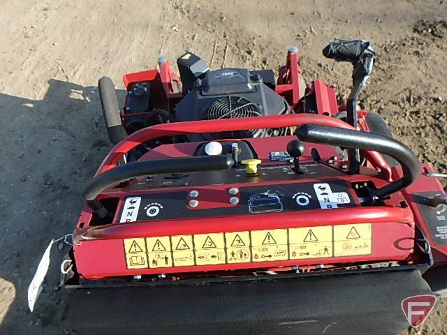 Toro Grandstand 60" standing mower, 25 HP, model 74549, SN: 314000446, 1,460 hrs showing