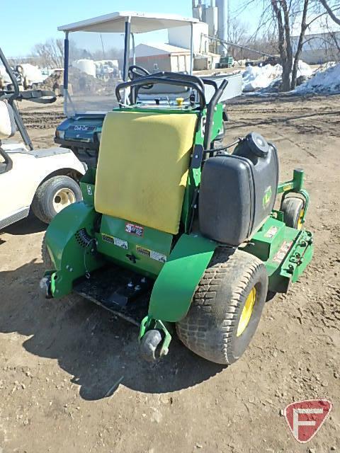 2015 John Deere Quick Trak 52" gas standing mower, 1,168 hrs showing, SN: 1tc652rnjet025060