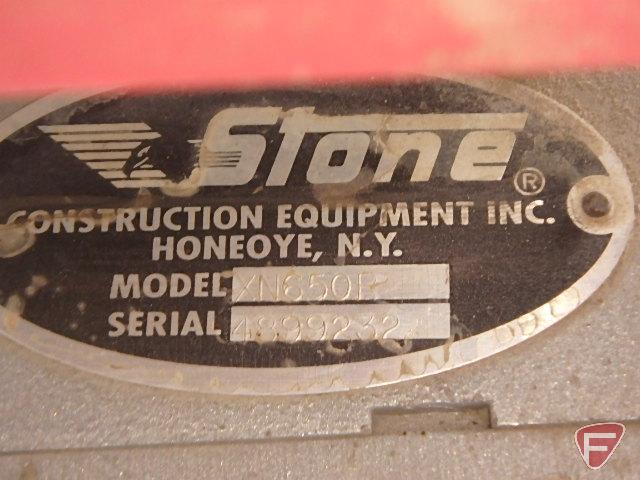 Stone jumping jack, model XN650R, SN: 4899232