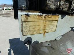 Air Hawk 5 HP 60 gallon air compressor, SN: M2035143