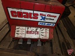 Coats 70X-AF-3 rim clamp tire changer, pneumatic