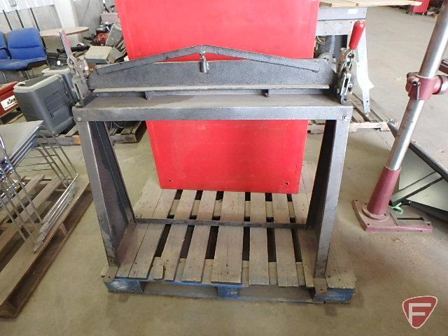 Bendito model 1840 hand brake, manual brake, no gauge maximum listed, 36" working area