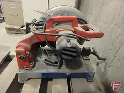 Milwaukee heavy duty 14" dry cut machine chop saw, cat. no. 6190-20