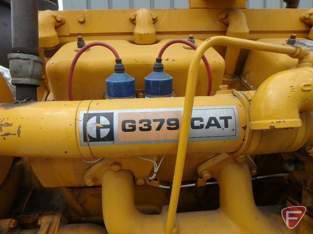 Caterpillar G379 natural gas engine, SN: 72B615, includes (2) mufflers and pipes