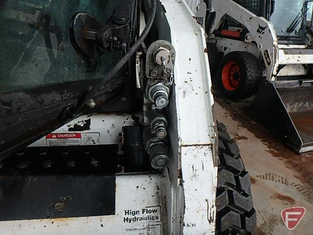 2011 Bobcat S185 skid steer loader with 67" material bucket, hydraulic quick tach, 2,926 hrs showing