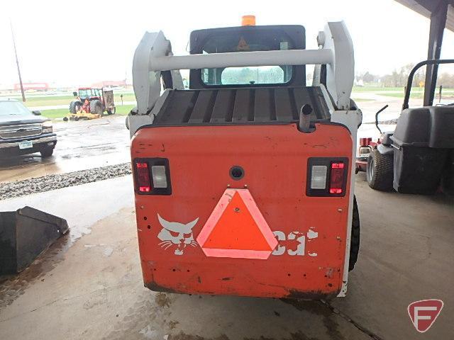 2011 Bobcat S185 skid steer loader with 67" material bucket, hydraulic quick tach, 2,926 hrs showing