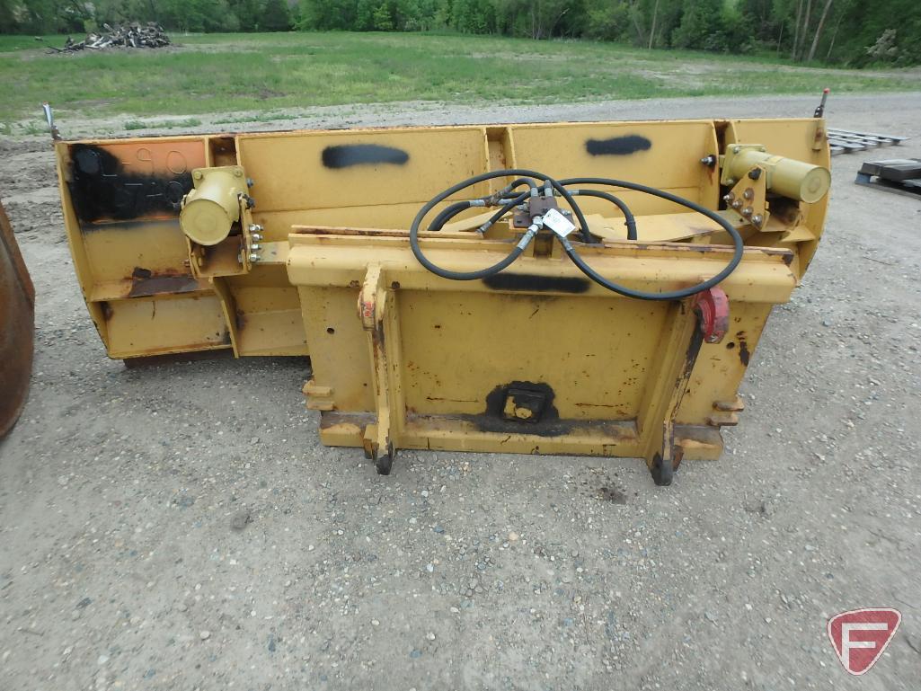 1995 Henke 36R-11 12 ft. swing plow with Volvo style quick hitch, SN: 1191