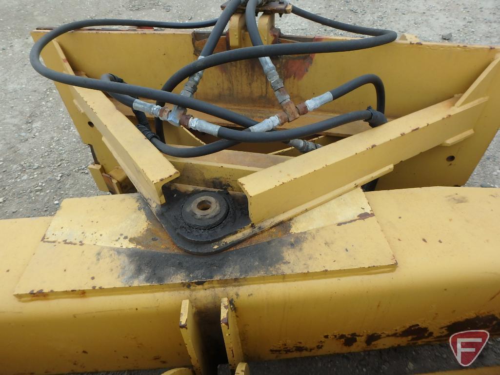 1995 Henke 36R-11 12 ft. swing plow with Volvo style quick hitch, SN: 1191