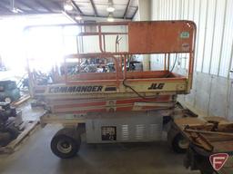 1989 JLG Commander scissors man lift, model CM2046, sn 200006035